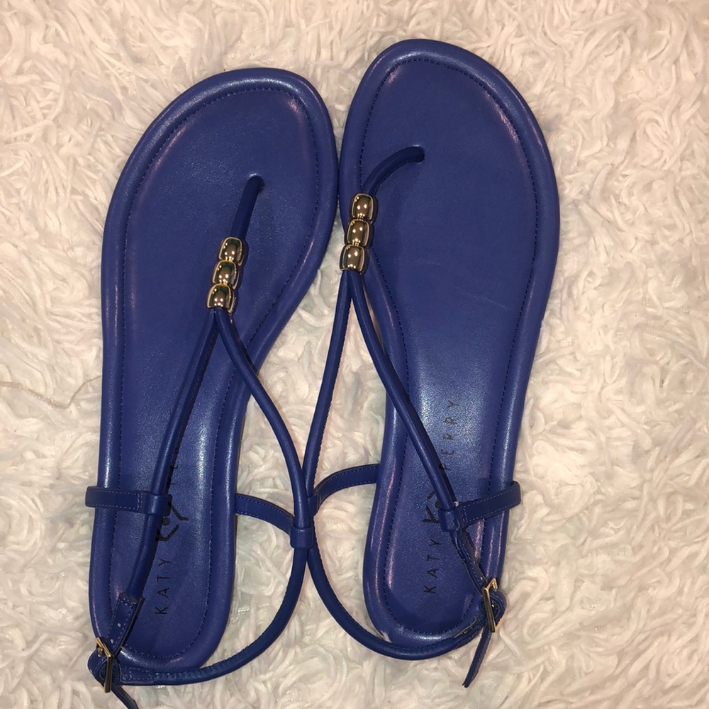 Katy perry royal blue sandals